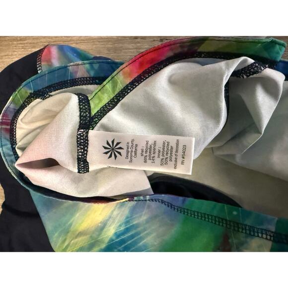 Athleta Athletic Short Women's XL Tropea Ready Set Watercolor - Picture 5 of 6